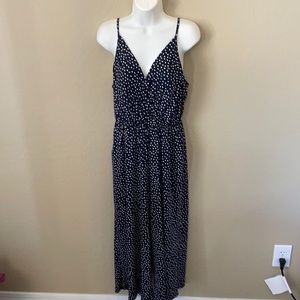 Navy blue crop jumper